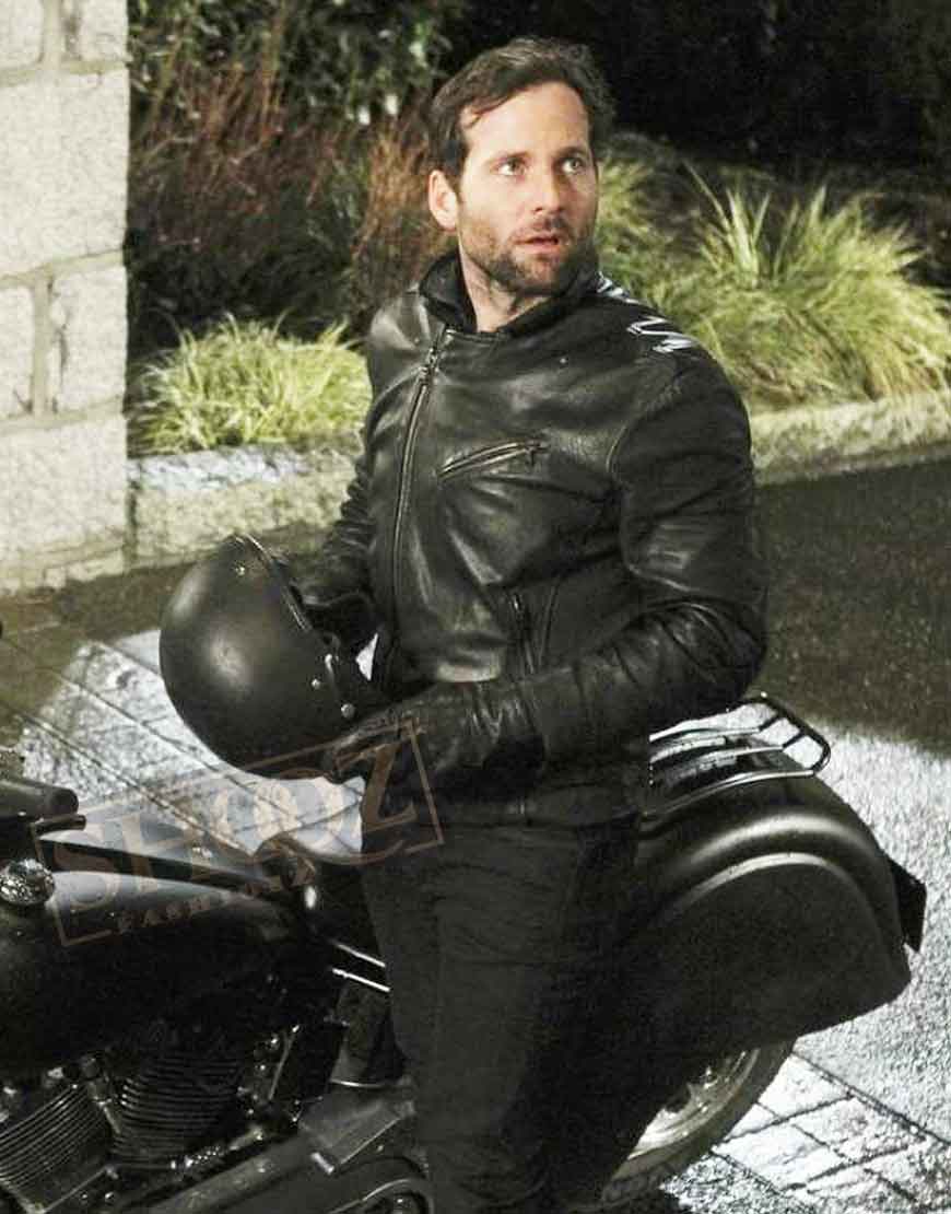 Once Upon A Time Eion Bailey Biker Leather Jacket Once Upon A Time Eion Bailey Biker Leather Jacket